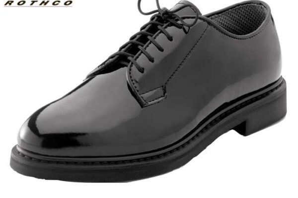 Oxford high gloss men's dress uniform shoes