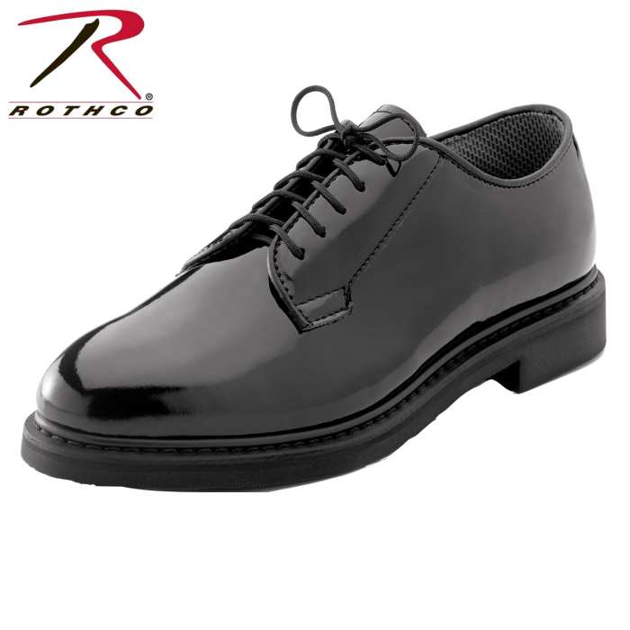 Oxford high gloss men's dress uniform shoes