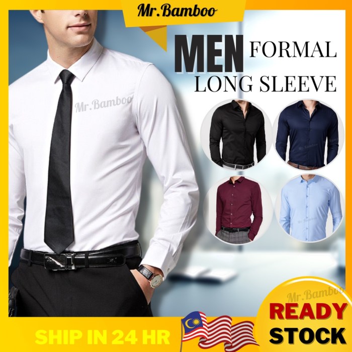 Men's dress sport shirts