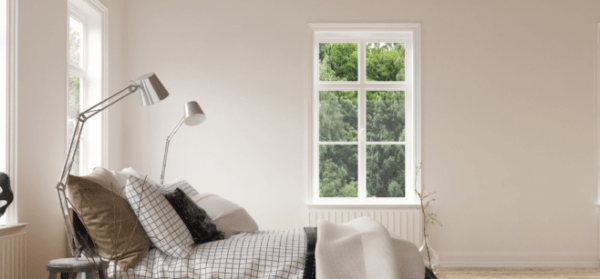 How to decorate walls filled with windows