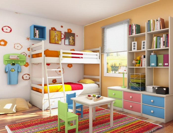 How to decorate the kids room