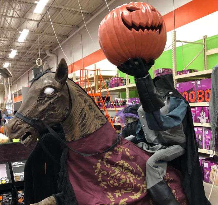 How to make a headless horseman decoration